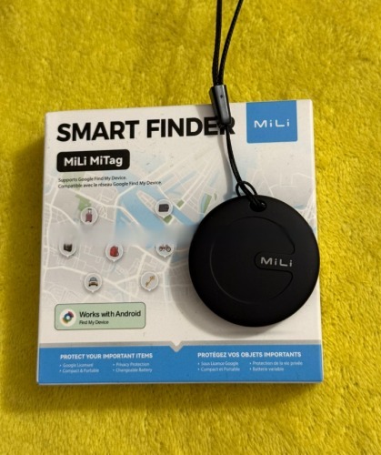 MiLi MiTag Android Location Tracker Device – Compatible with Google’s Find My Device