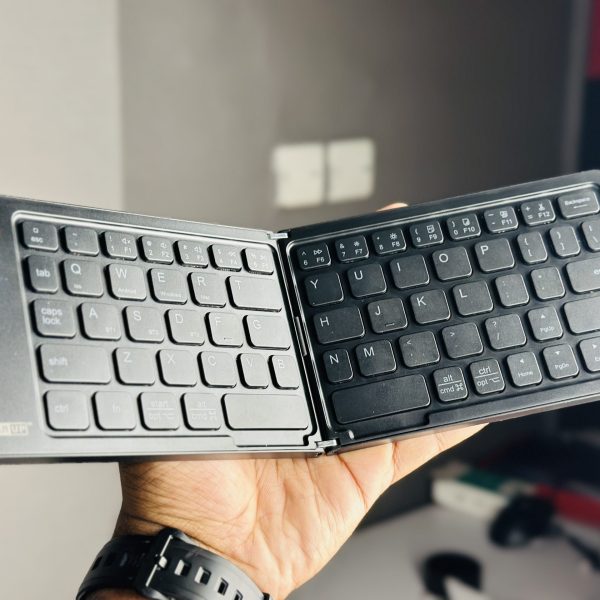 GearUP B023 Rechargeable Ultra Slim Folding Pocket Bluetooth Keyboard
