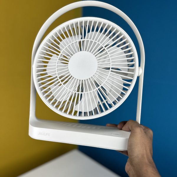 JISULIFE FA27 Portable Family Cooling Fan – Grey Color