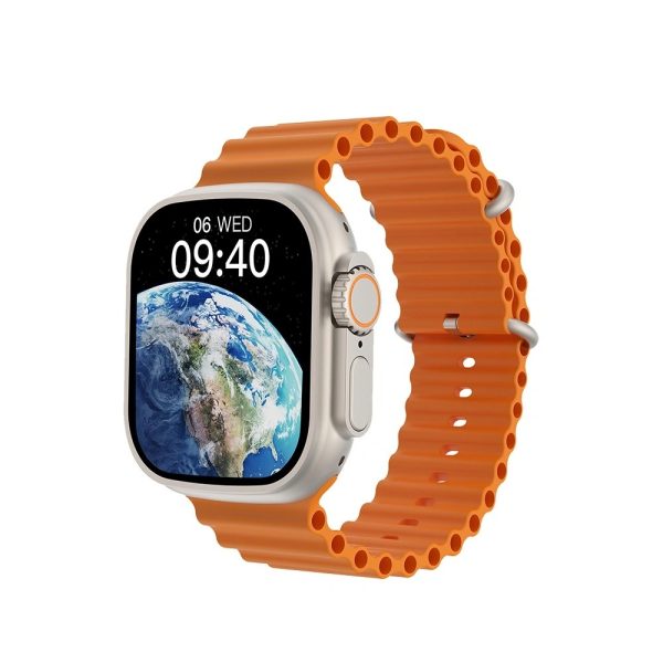 WiWU SW01 Ultra Max + 2 Strap – Orange Color
