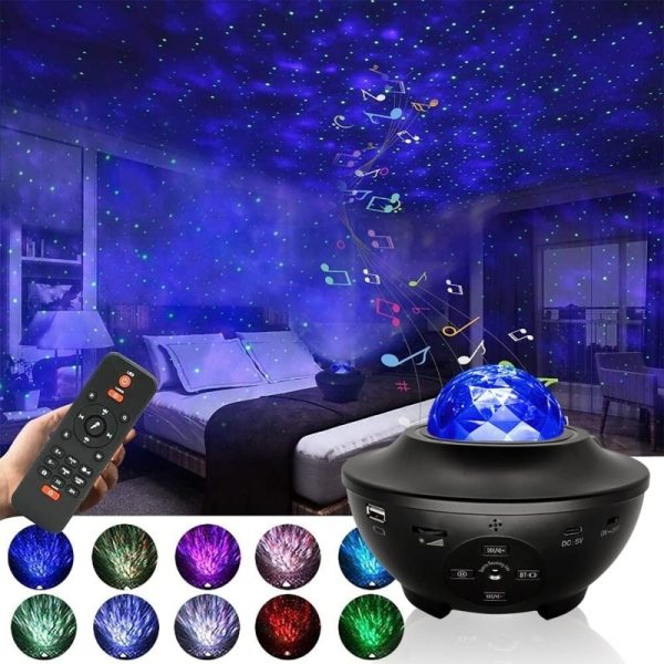 Galaxy Projector with Bluetooth Music Speaker