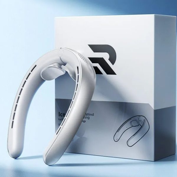 RTAKO BP939 Air-Freeze Neck Hanging Fan 12 Hours Battery