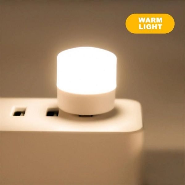 USB Mini LED Night Light (5pcs Pack Warm)